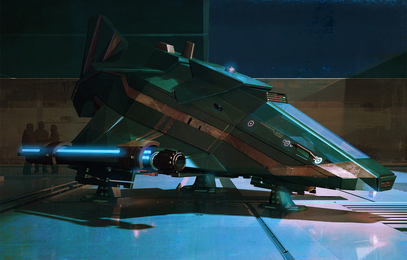Illustration for article titled Stunning sci-fi concept sketches are actually 3D renders